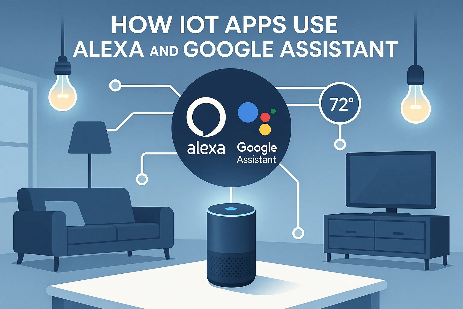 How IoT Apps Use Alexa and Google Assistant