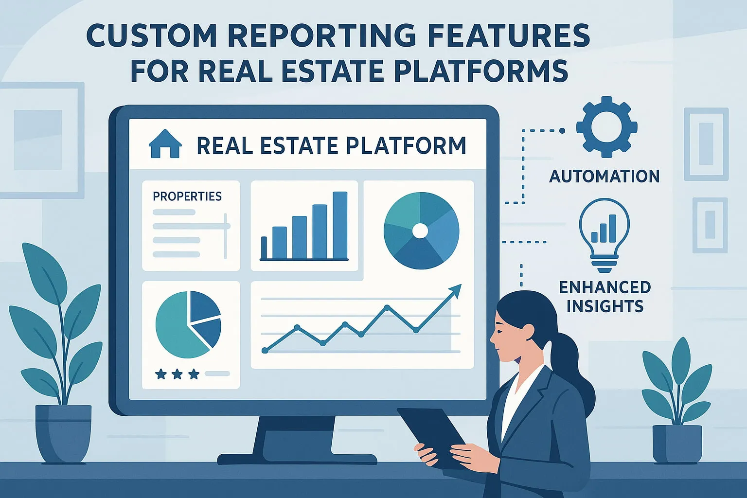 Custom Reporting Features for Real Estate Platforms